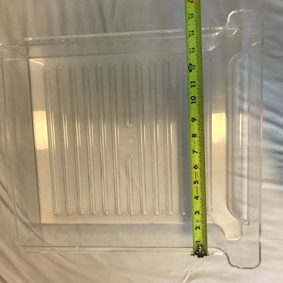 Whirlpool Kenmore Refrigerator Large Crisper Replacement Drawer DWG W10334212 - Picture 10 of 16